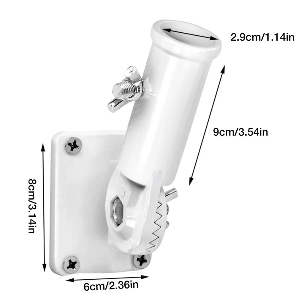 Wall-Mounted Aluminum Alloy Flagpole Bracket Z910378