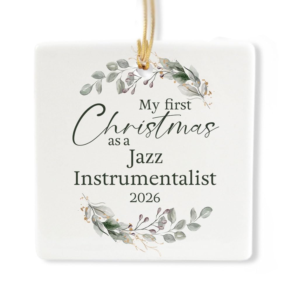 Ceramic 3-inch Square Ornament R335693