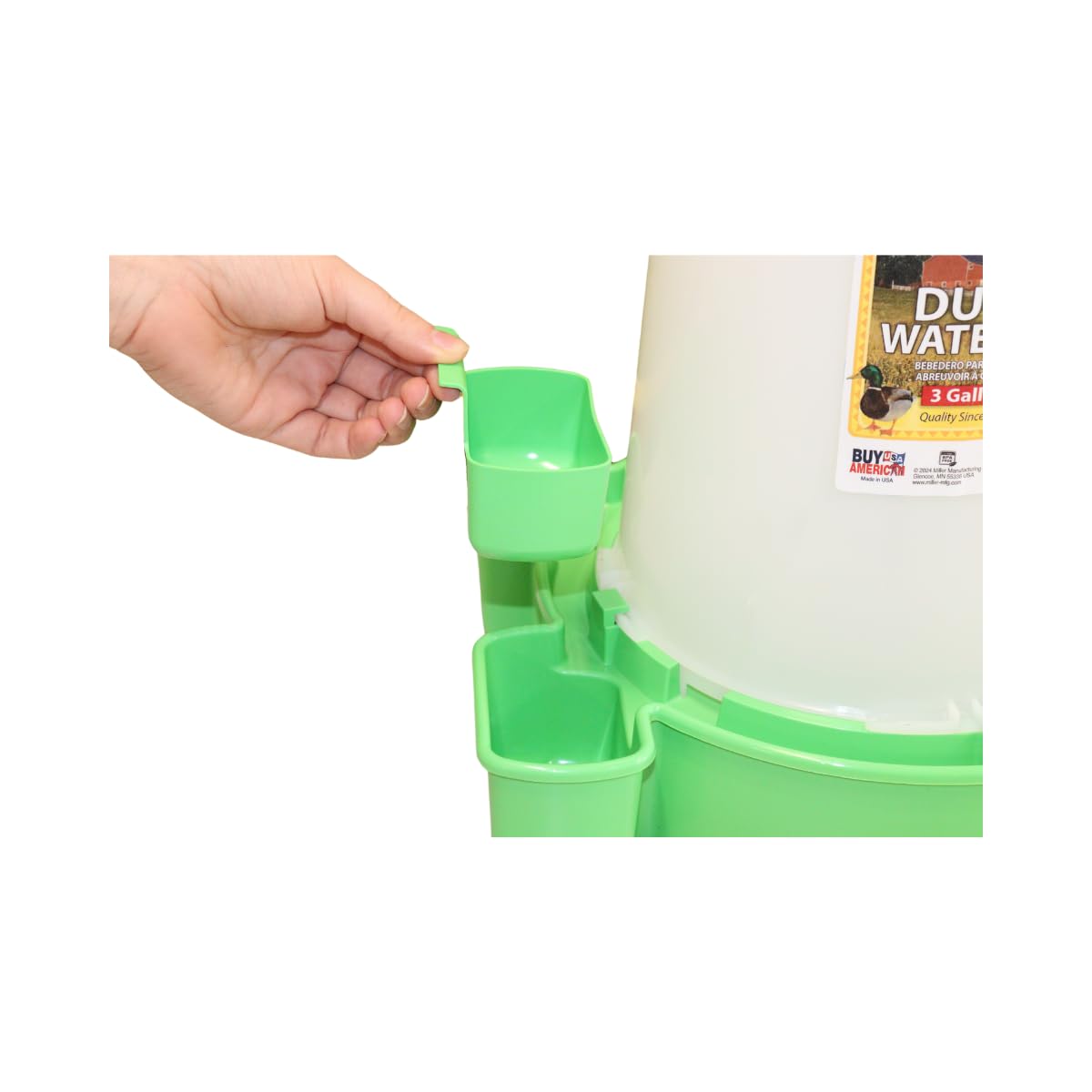 3 Gallon Plastic Poultry Waterer Y691599