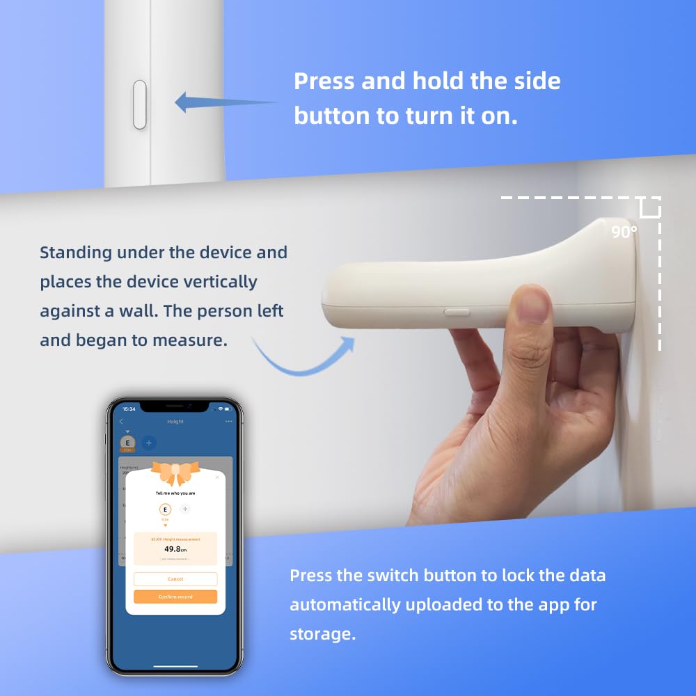 Wireless Portable Height Measurement with LCD Display H688