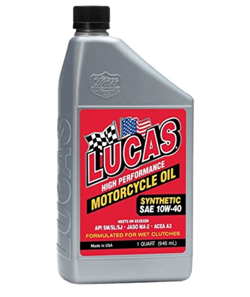 Synthetic 10W-40 Motorcycle Oil Case of 6 S9774