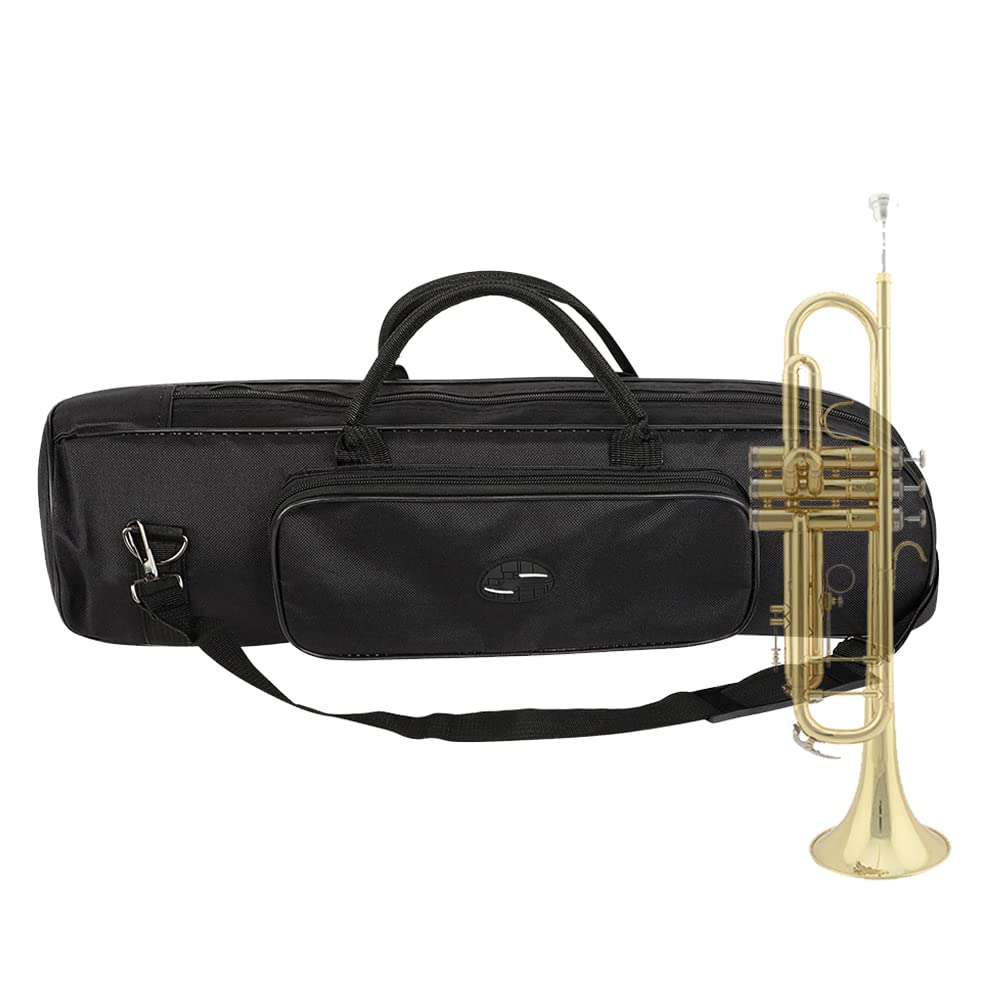 Waterproof Trumpet Carrying Bag with Adjustable Shoulder Strap M9348