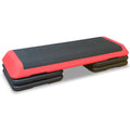 43'' Adjustable Aerobic Exercise Step Platform with 4 Stackable Risers O819112
