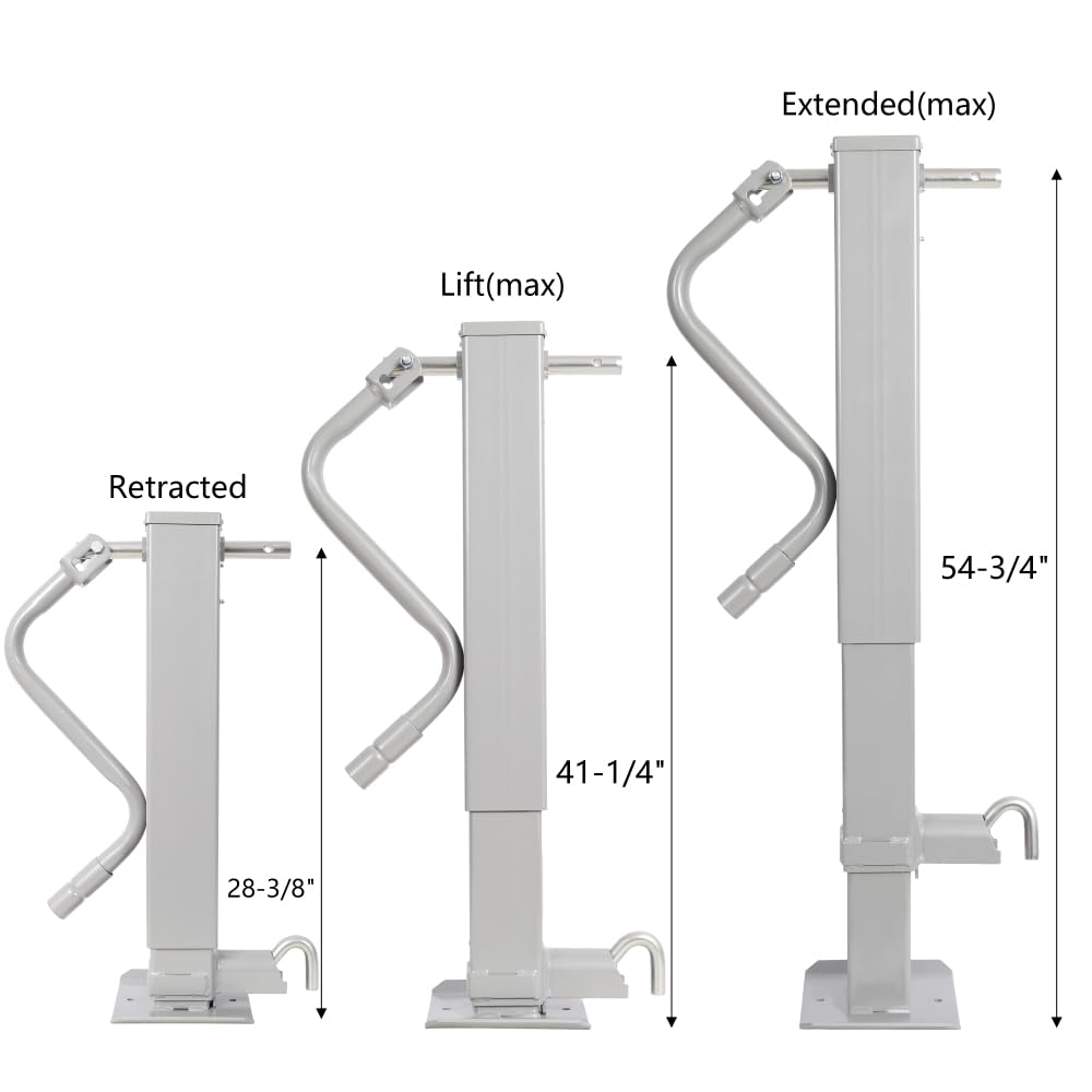 12000 lb Sidewind Trailer Jack C6584