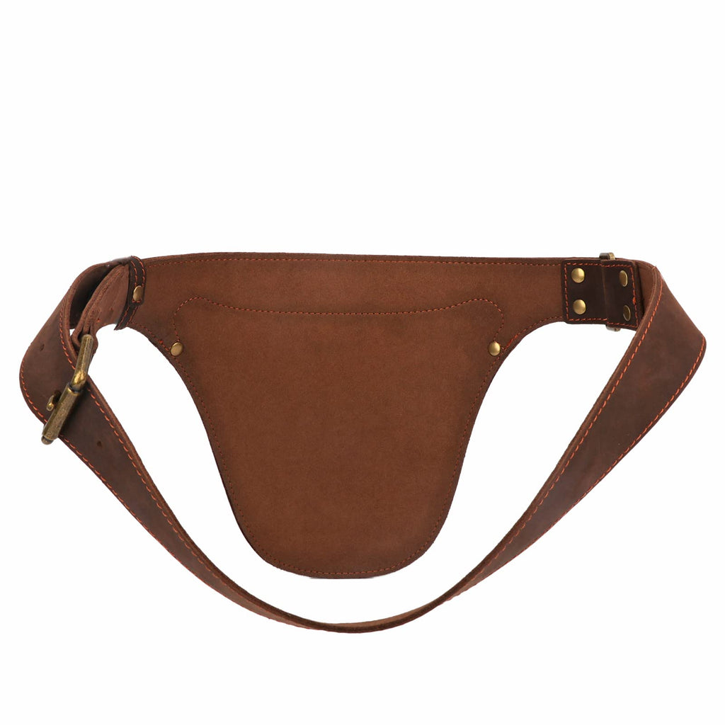 Leather 3 Pockets Adjustable Tool Belt Bag D923507