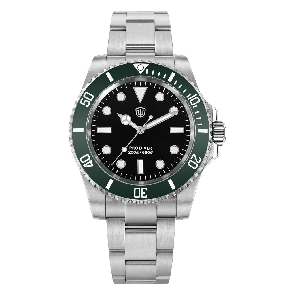 40mm Sapphire Crystal 200m Waterproof Quartz Diver Watch S8120