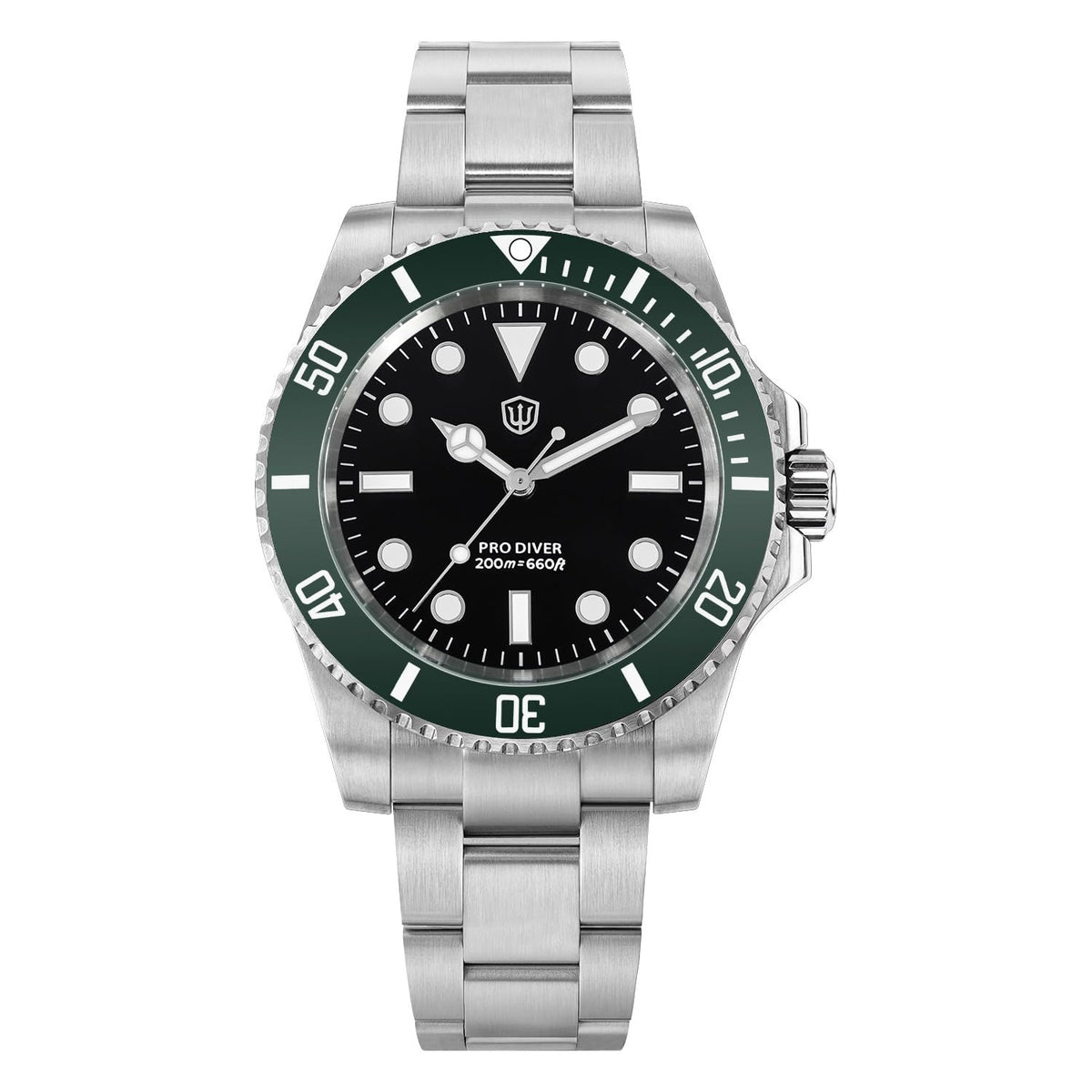 40mm Sapphire Crystal 200m Waterproof Quartz Diver Watch S8120