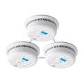 Wireless Interconnected Combination Smoke & CO Alarm 3-Pack K837