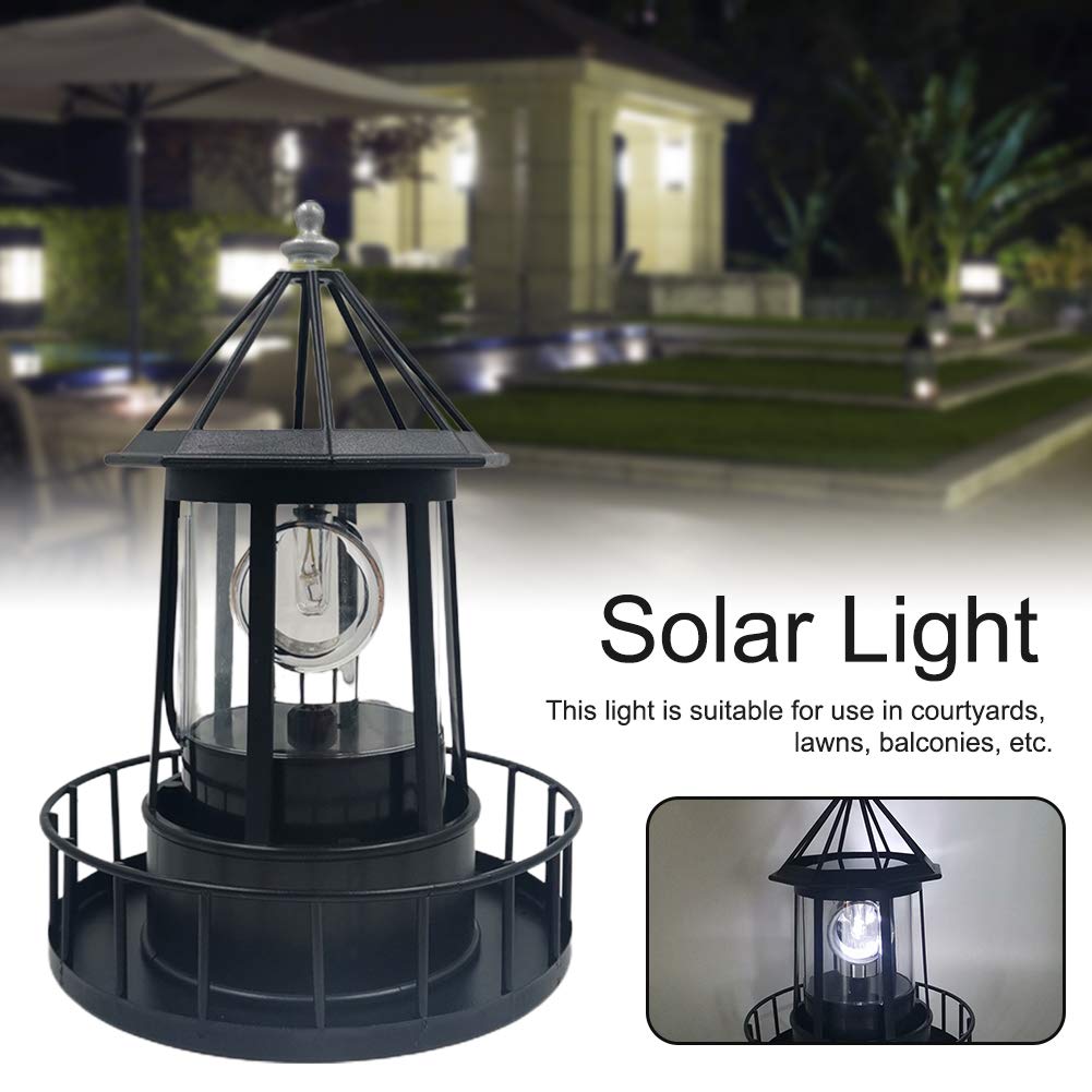 Solar Powered LED Lighthouse V137298