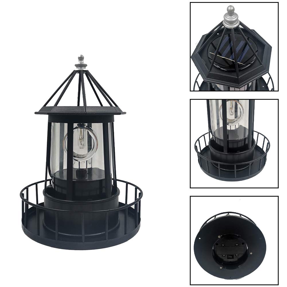 Solar Powered LED Lighthouse V137298