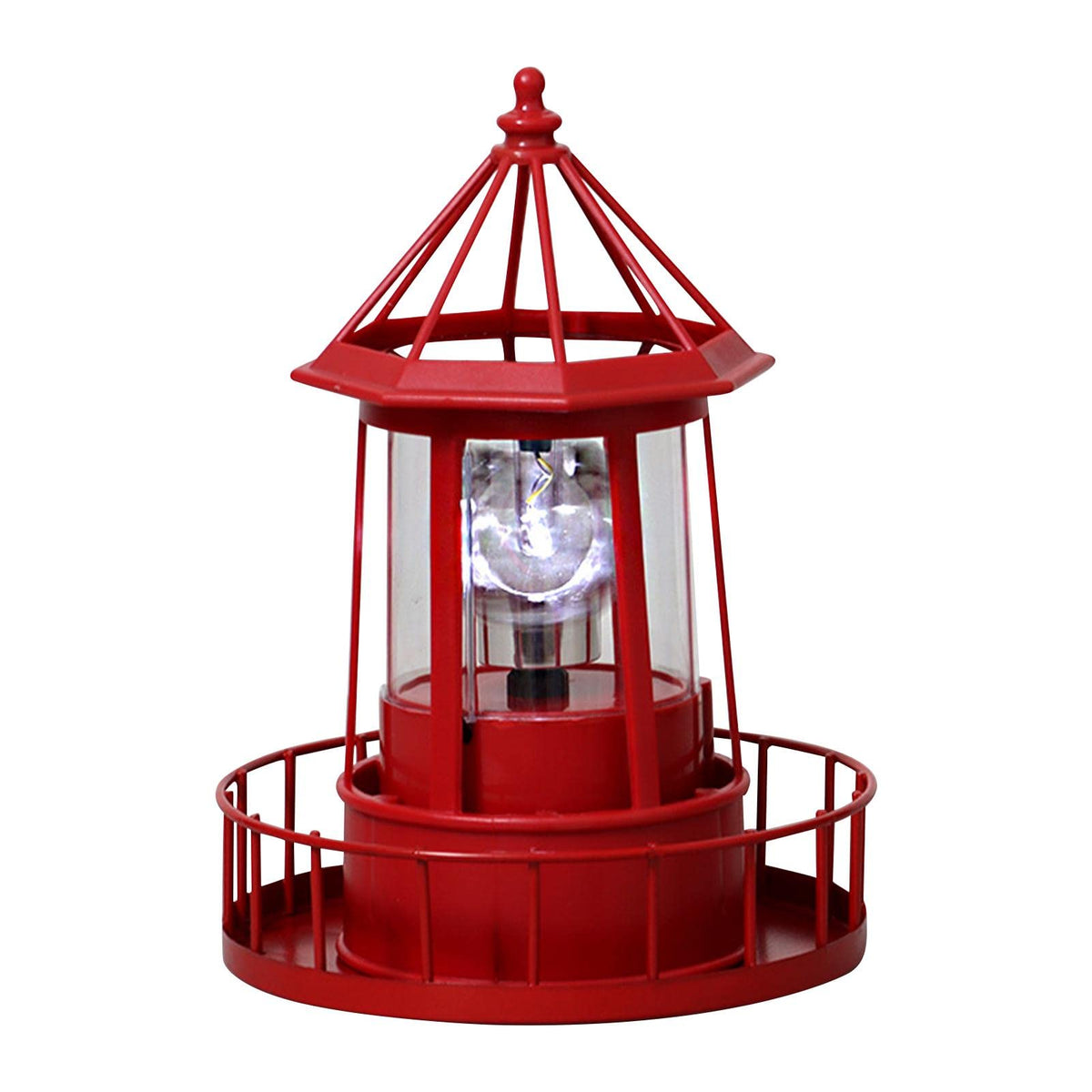 Solar Powered LED Lighthouse V137298