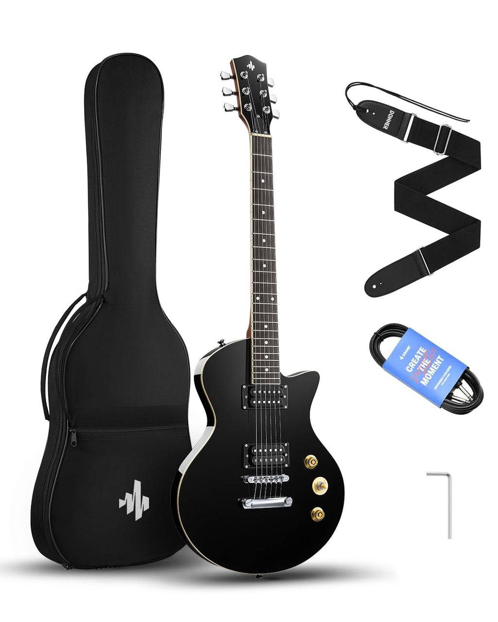 39" Electric Guitar with Dual Humbucker Pickups R592953