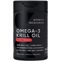 Krill Oil Omega-3 Softgels 500mg with Astaxanthin, Electrolyte N6166