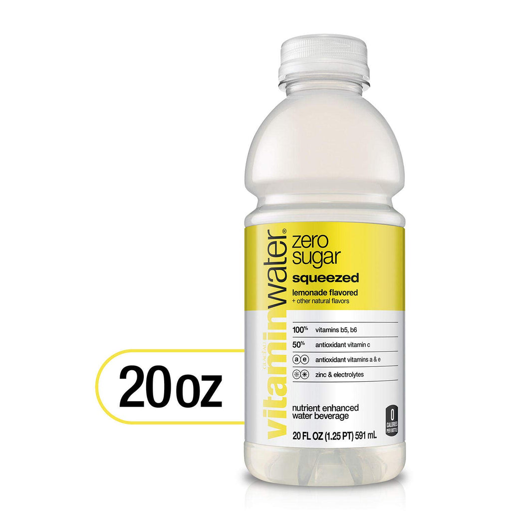 Vitaminwater Zero 20 Oz Bottle, 20 Count L47632