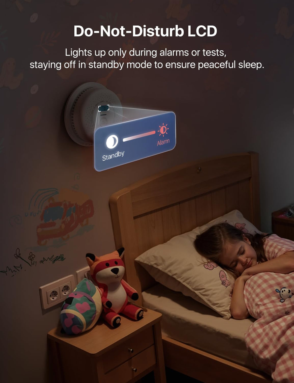 Wireless Interconnected Combination Smoke & CO Alarm 3-Pack K837