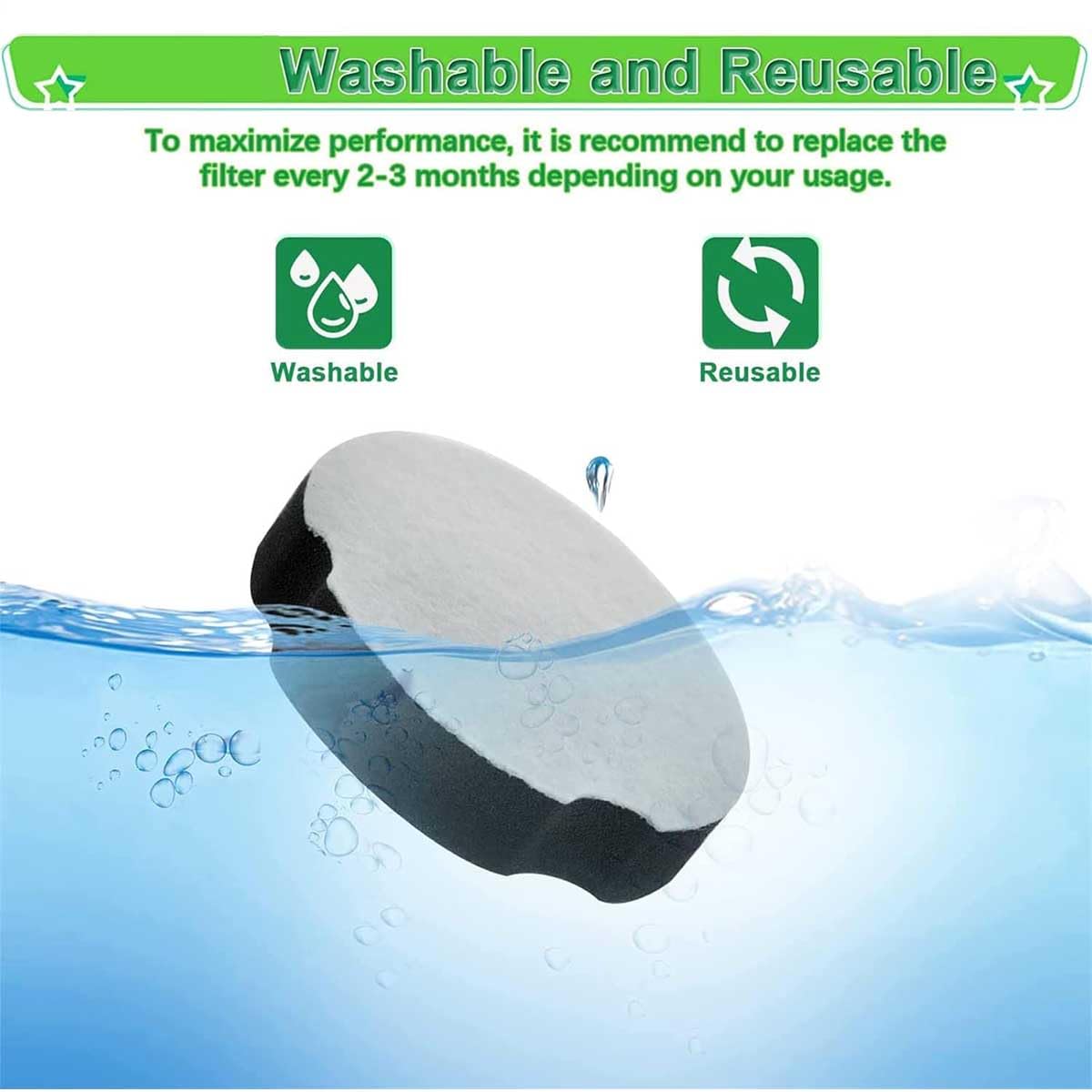 4 Pack Vacuum Filter Replacement Y8749