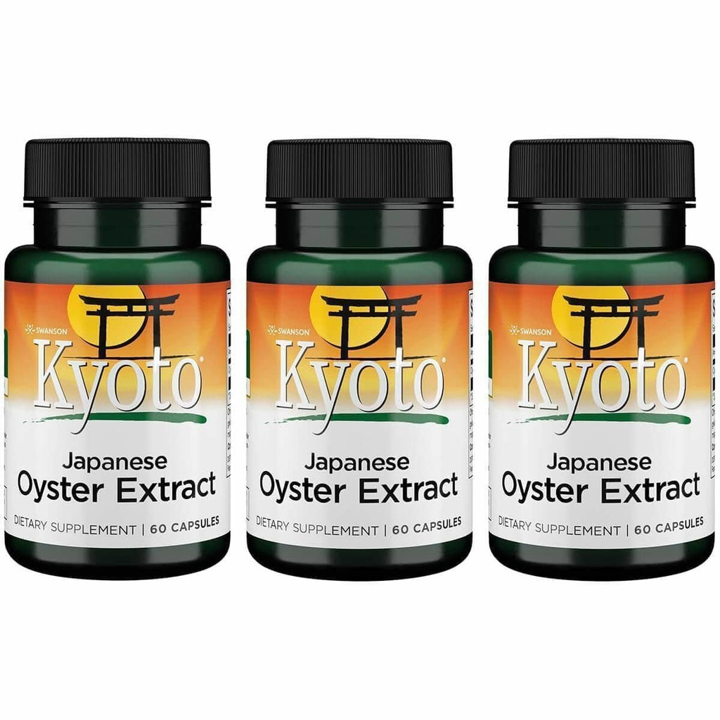 Oyster Extract 500 mg 60 Capsules 3 Pack G114764