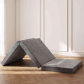 4 inch Twin Tri-Fold Memory Foam Mattress with Washable Cover I951