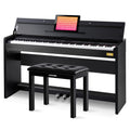 88-Key Weighted Piano with Stand, Pedals & Bench F801184