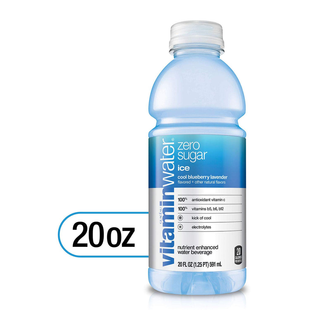 Vitaminwater Zero 20 Oz Bottle, 20 Count L47632