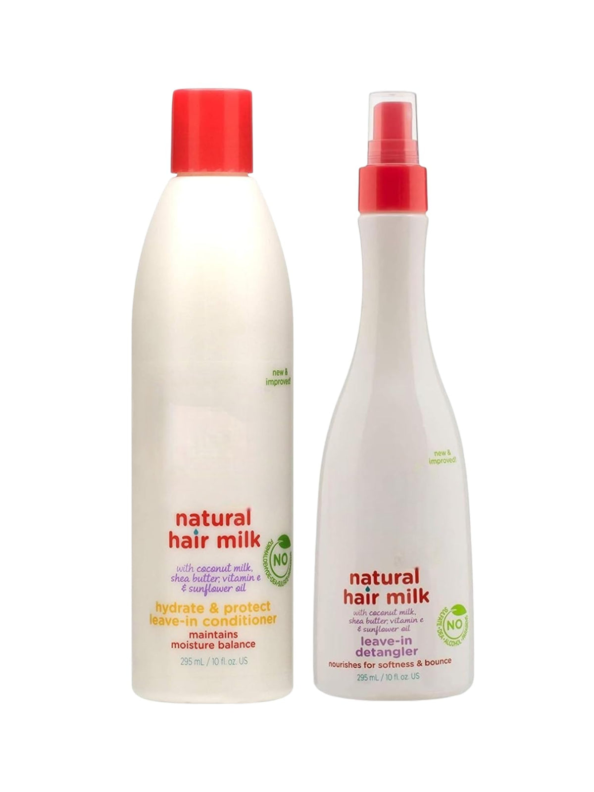 Leave-In Detangler and Leave-In Conditioner Set with Coconut Milk, Shea Butter & Vitamin E N809243