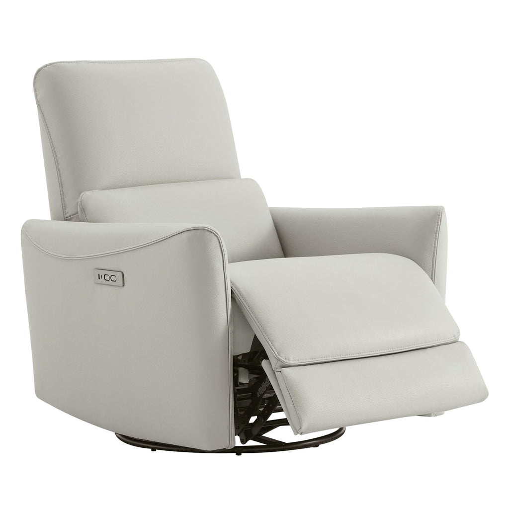 Power Recliner Swivel Glider Chair Cream S4201