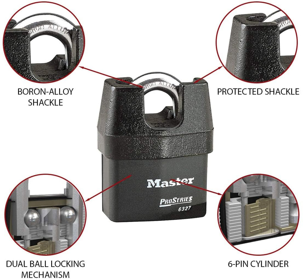 High Security Padlock with 8 Keys K70388