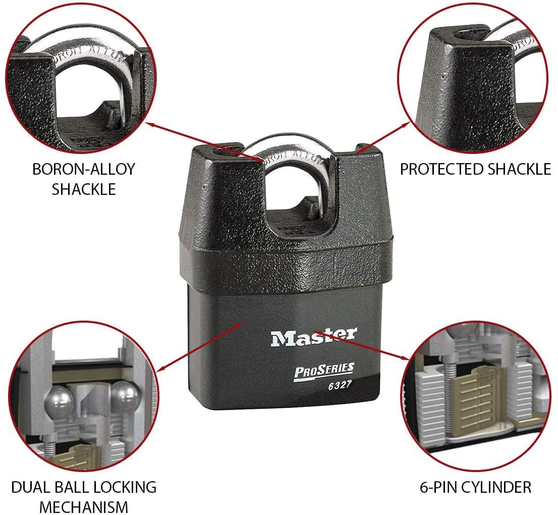 High Security Padlock with 8 Keys K70388