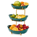 Ceramic 3 Tier Fruit Bowl E4506