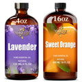 Lavender 4 Fl Oz and Sweet Orange 16 Fl Oz Essential Oil I646443