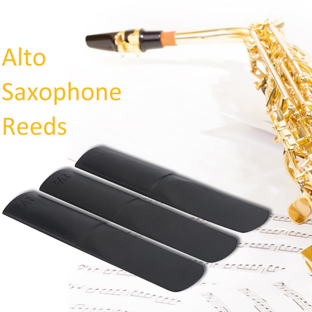 Alto Saxophone Reeds 3PCS Plastic Strength 2.5 B68650