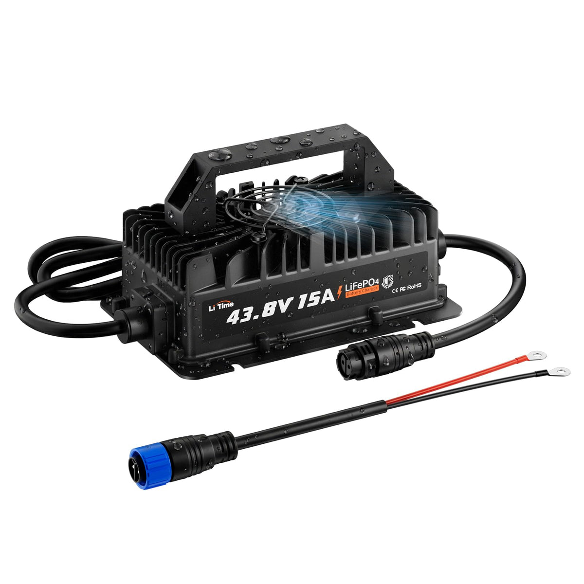 36V 15A Lithium Battery Charger IP66 Waterproof F78898
