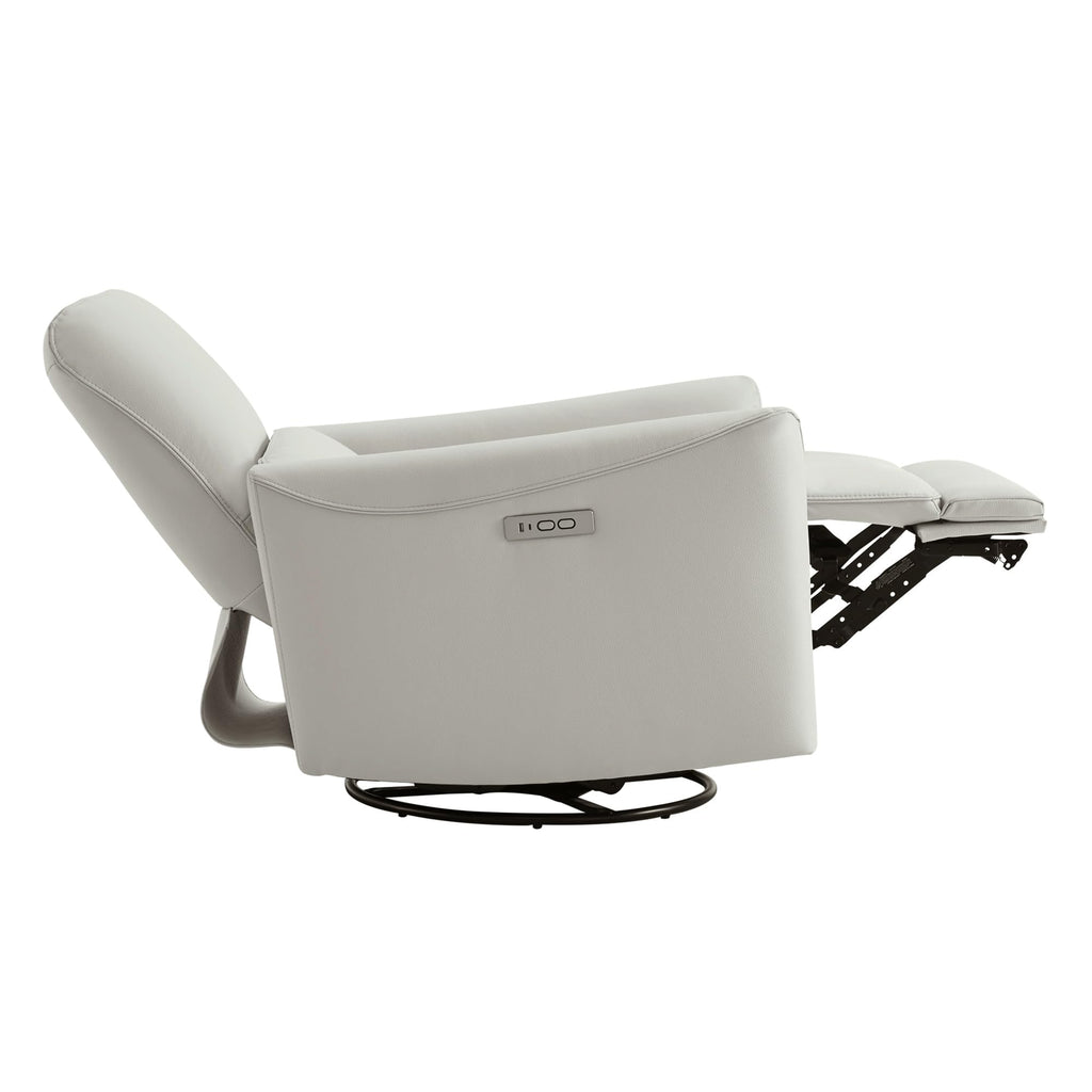 Power Recliner Swivel Glider Chair Cream S4201