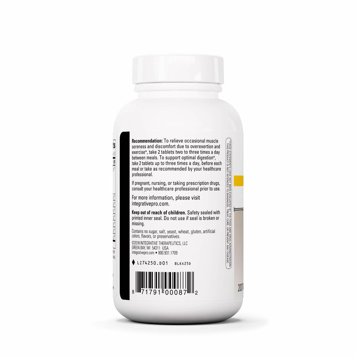 Bio-Zyme 200 Tablets W786245