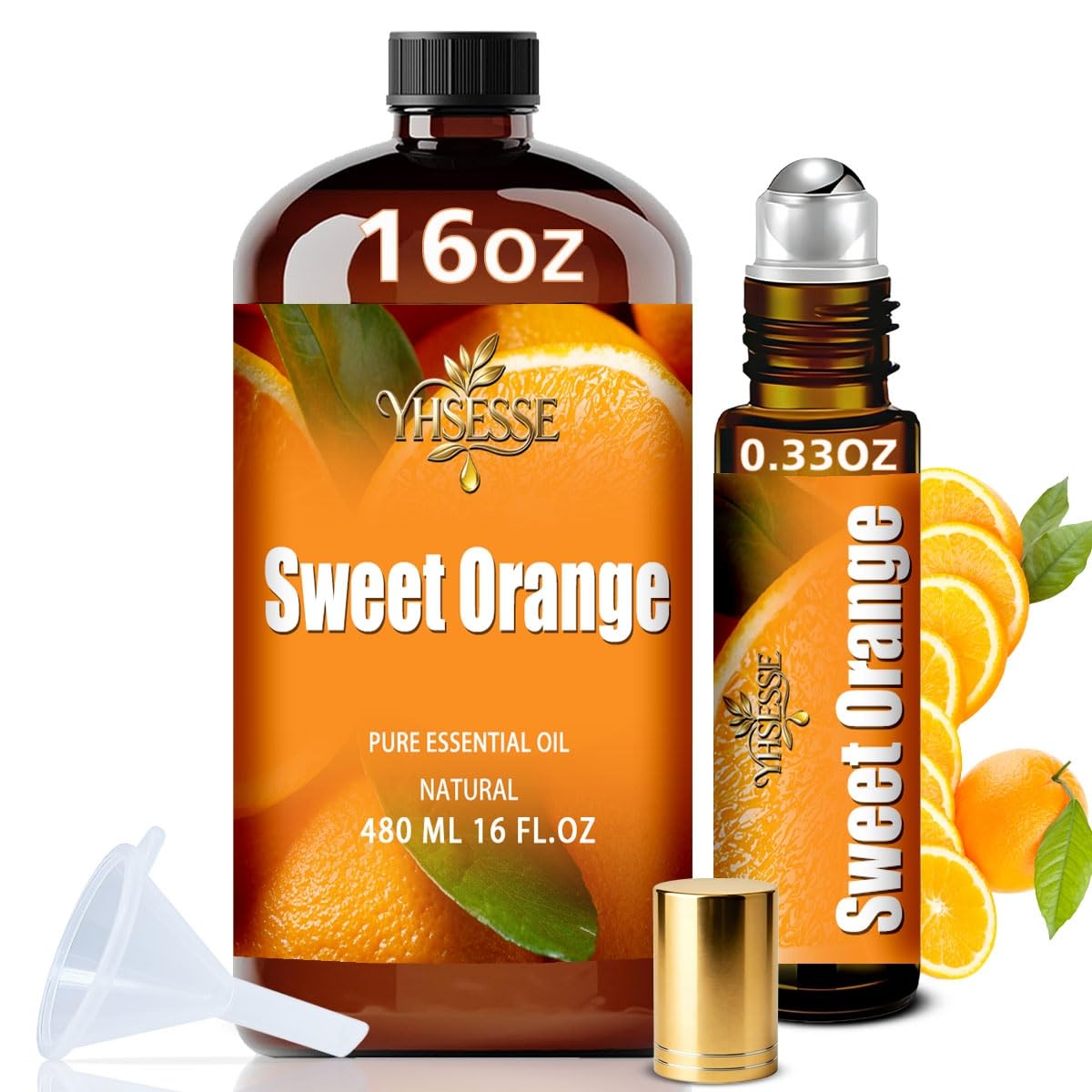 Lavender 4 Fl Oz and Sweet Orange 16 Fl Oz Essential Oil I646443