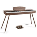 88 Keys Weighted Hammer Mechanism Digital Piano with Stand and Triple Pedal A41011