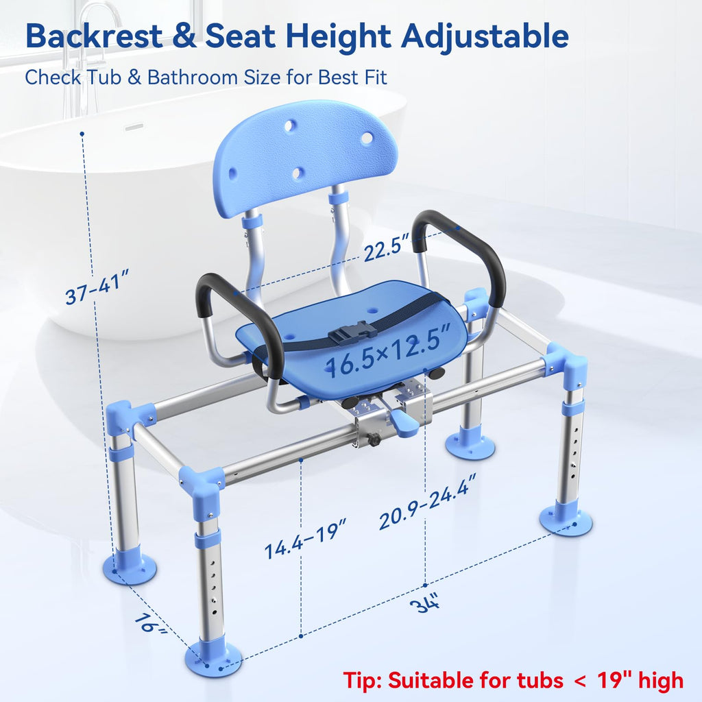 Sliding Shower Chair Tub Transfer Bench F646123