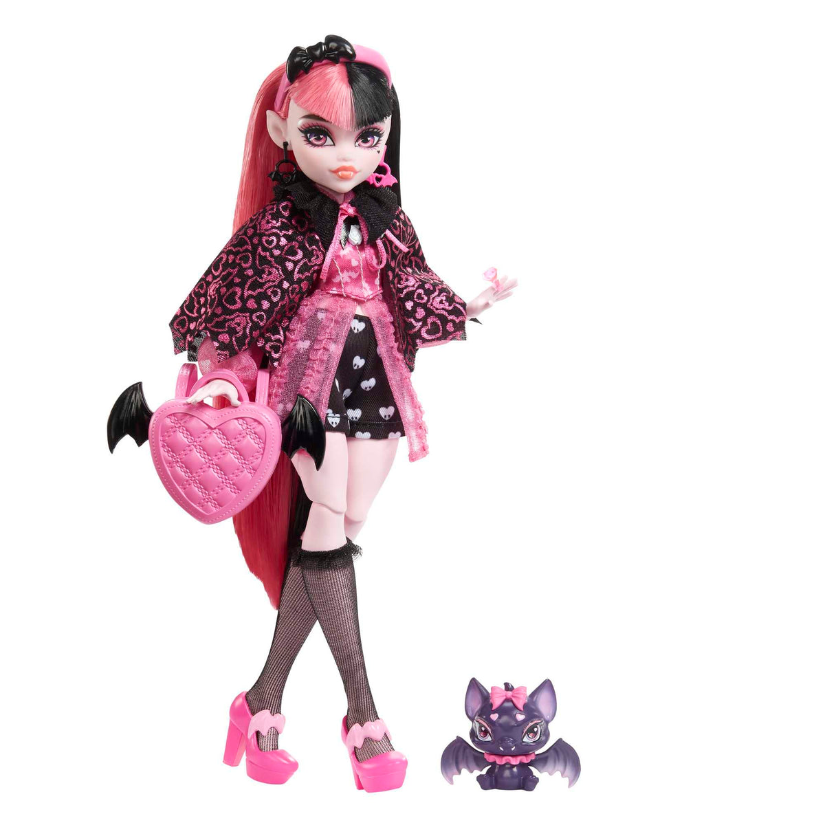 Monster High Doll with Pink & Black Hair P662