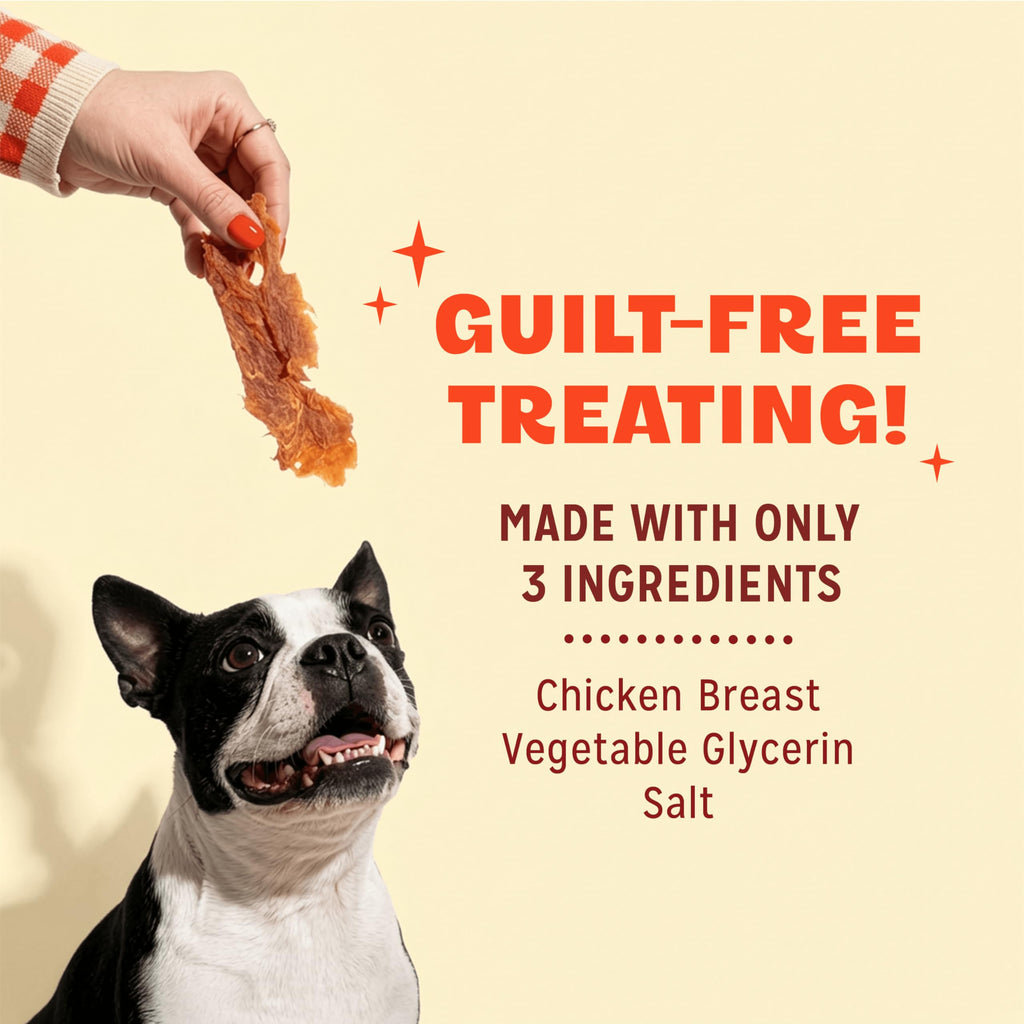 Chicken Jerky Dog Treats, 16 Ounces G92230