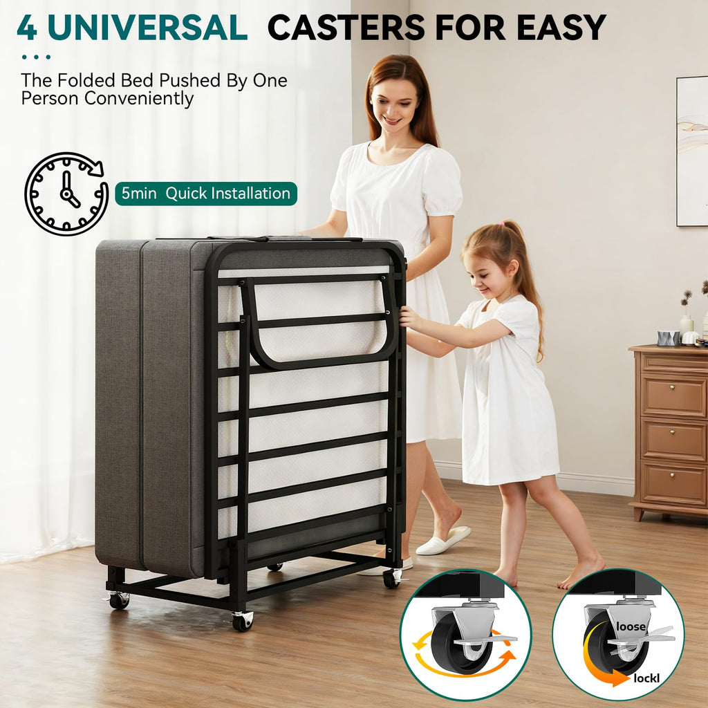 Folding Bed 75" x 31" A69123