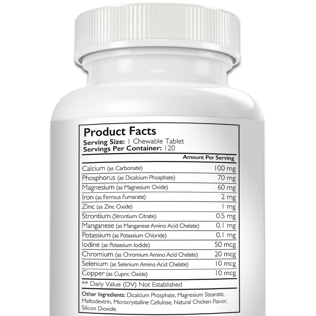 Dog Minerals & Electrolytes 120 Tablets X21357