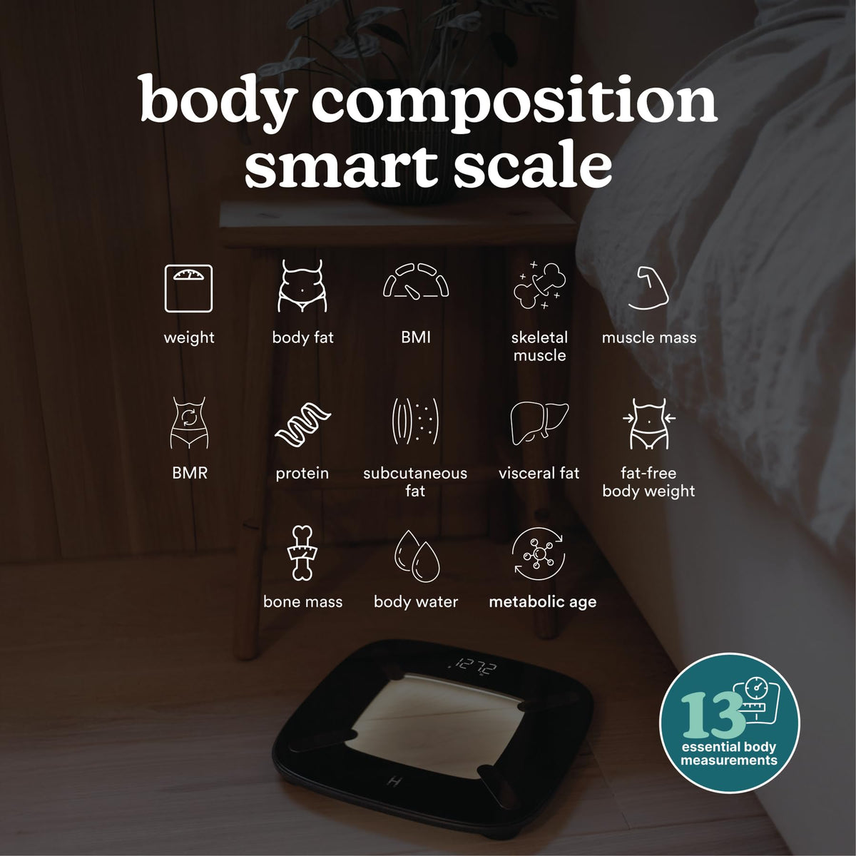 Digital Smart Scale Black Y305847