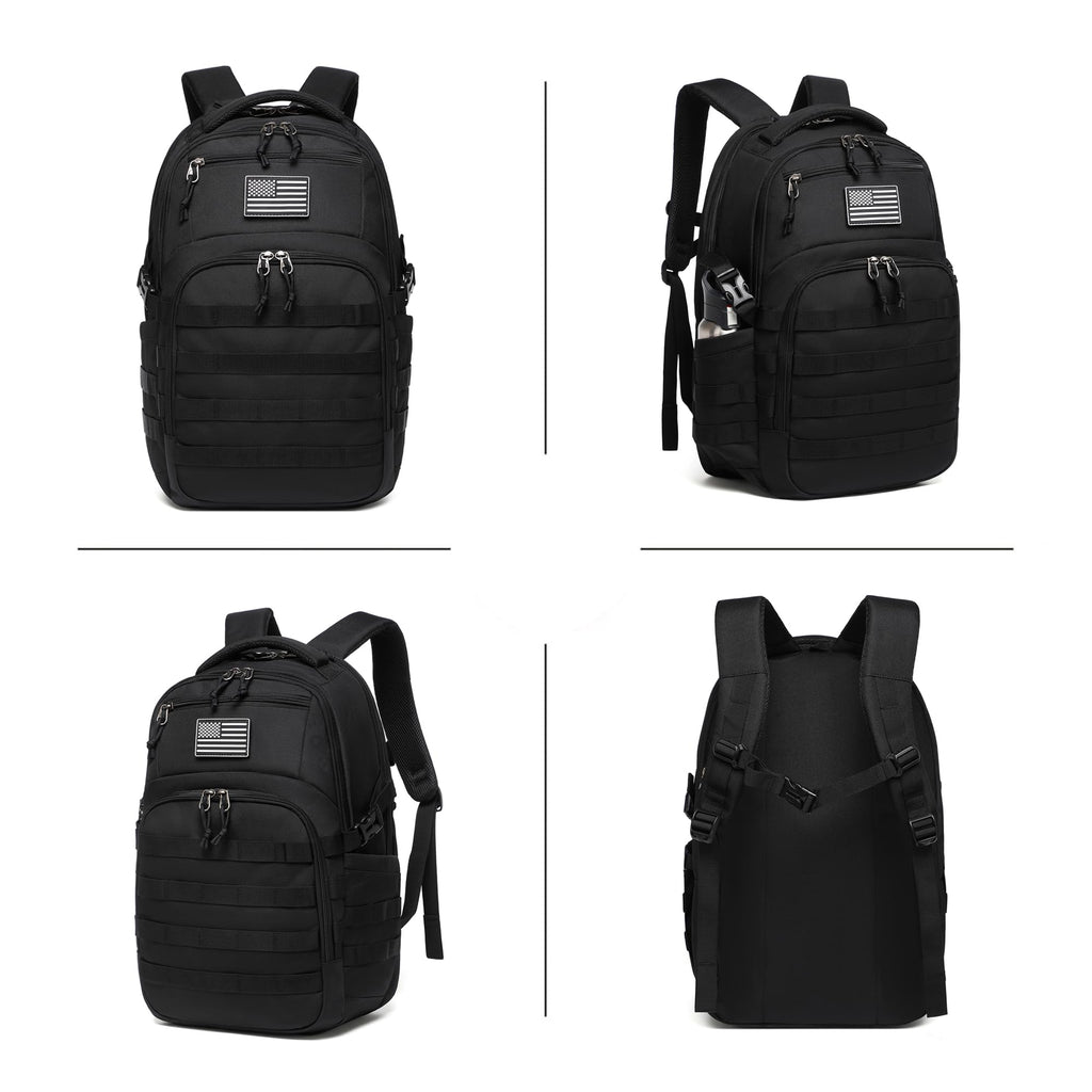 Black Small Tactical Backpack V481463