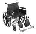 Black Bariatric Transport Wheelchair X8568