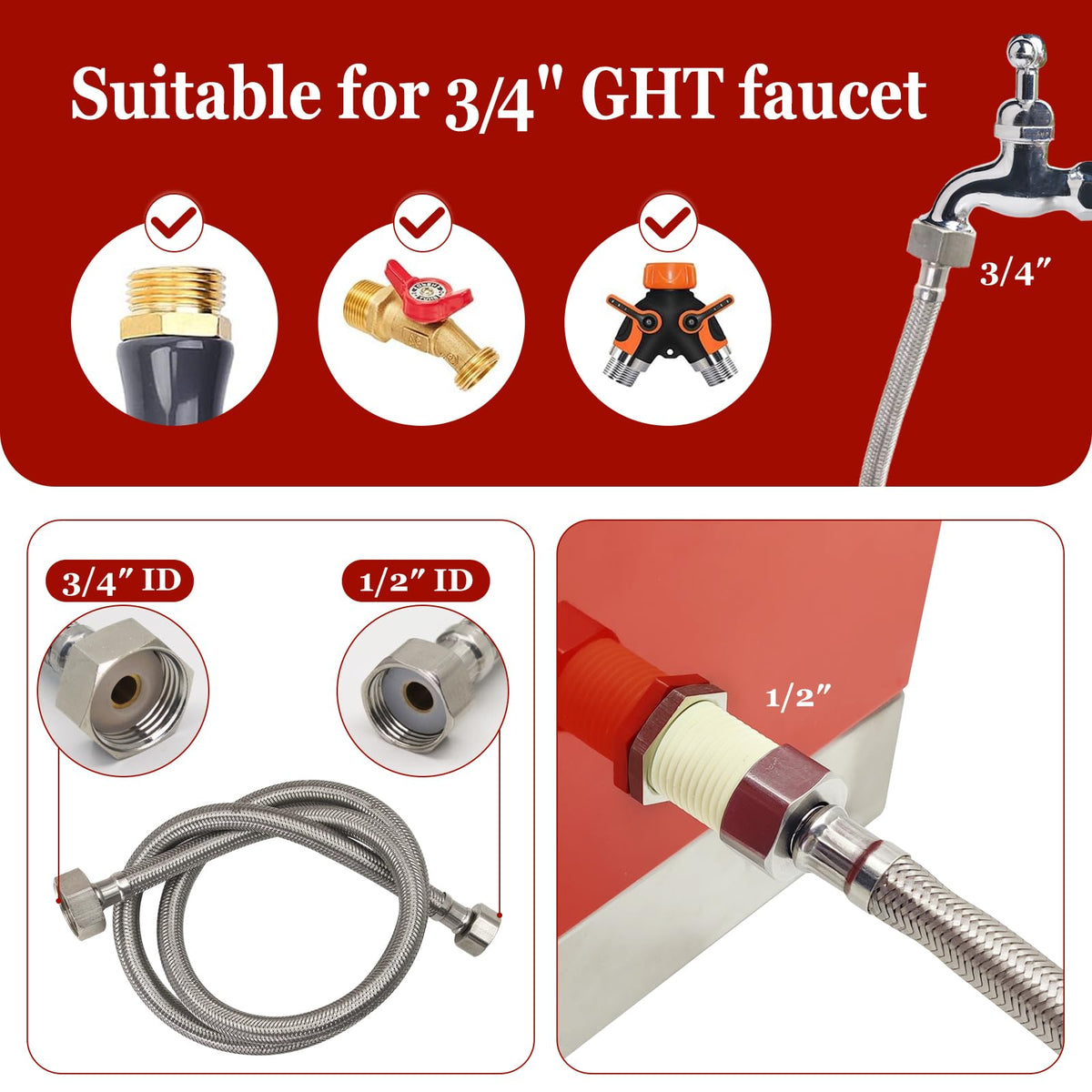 Automatic Stainless Steel Poultry Waterer Dispenser O434