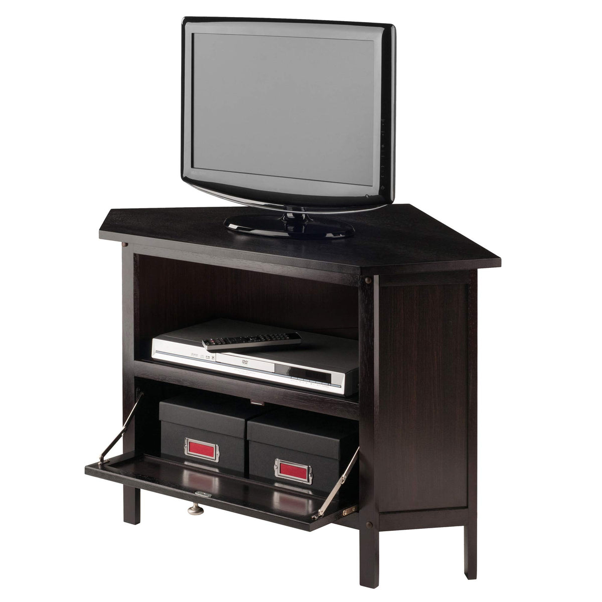 Corner TV Stand, Espresso N5520