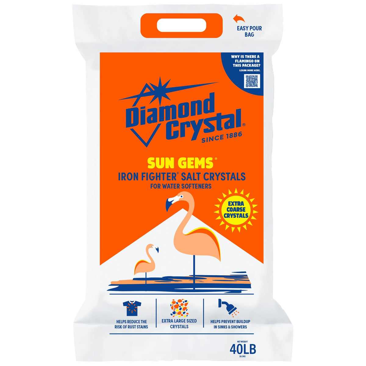 6 Pack Water Softener Salt, 40 Pounds S450710