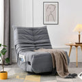 Gray Swivel Rocking Recliner Chair O30061