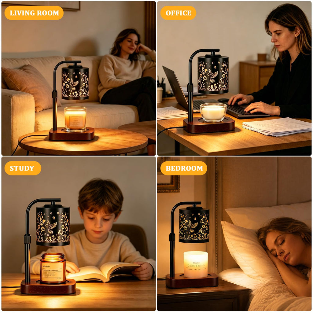 Candle Warmer Lamp with Timer & Dimmer P331317
