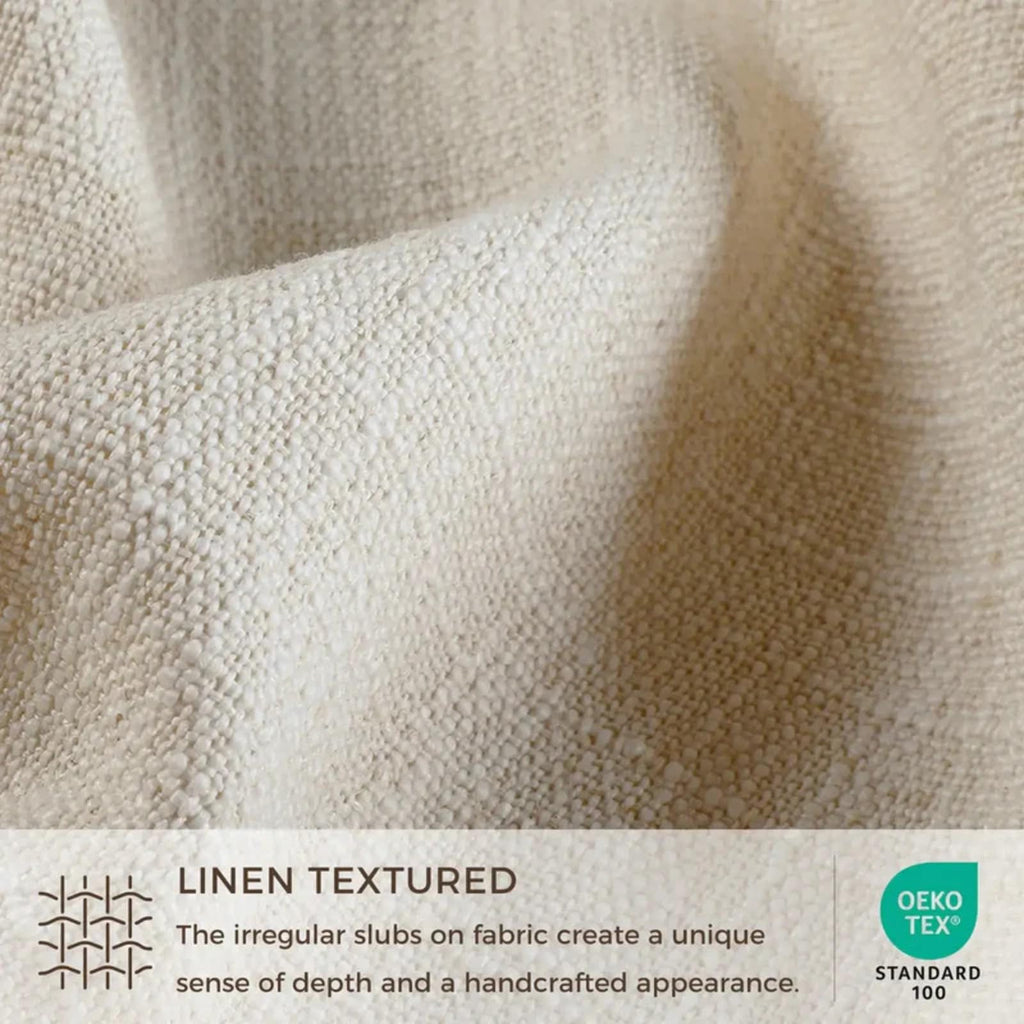 Linen Pinch Pleated Blackout Curtain 1 Panel X459502